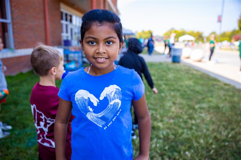 Students enjoy the Nolensville Elementary Fun Run
